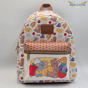 Loungefly Disney Pixar Ratatouille Food Mini Backpack New